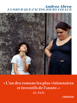 cover image of La soeur que j'ai toujours voulue